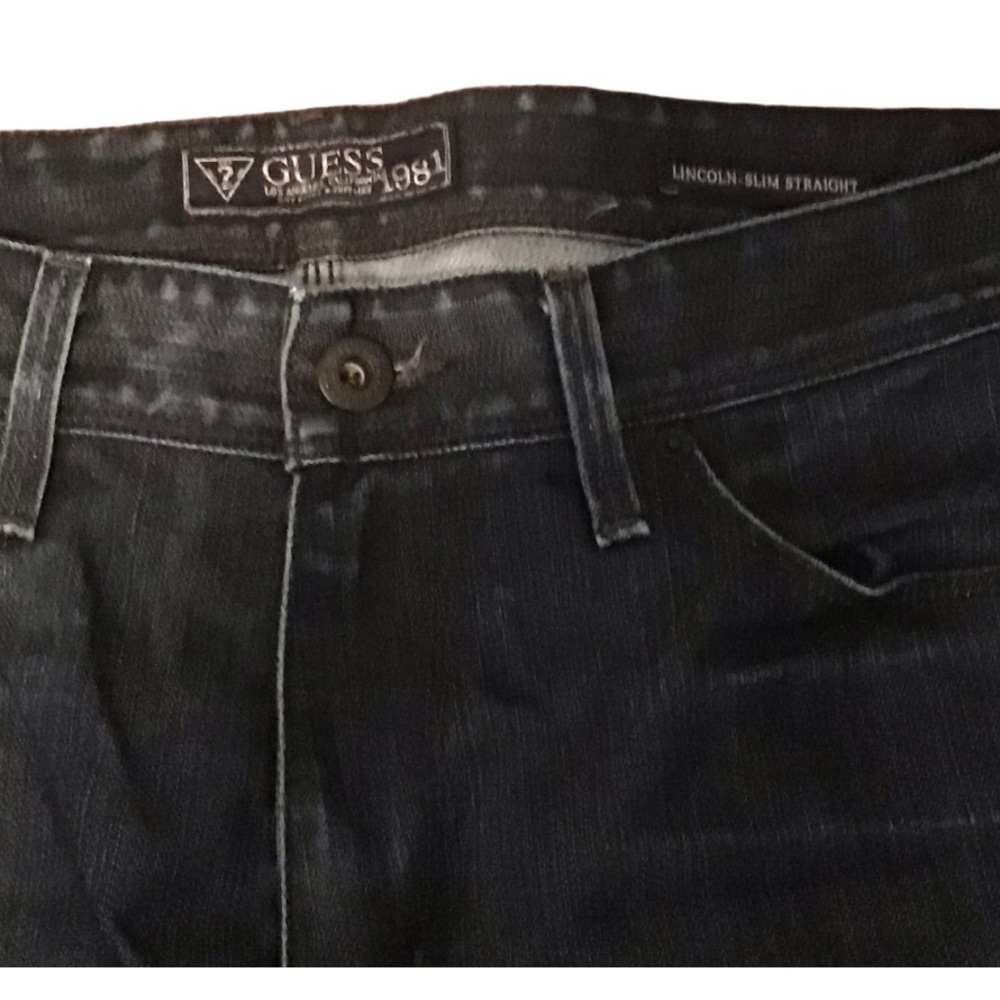 Men’s Guess Jeans Lincoln Slim Straight W 34 L 28. - Picture 2 of 5